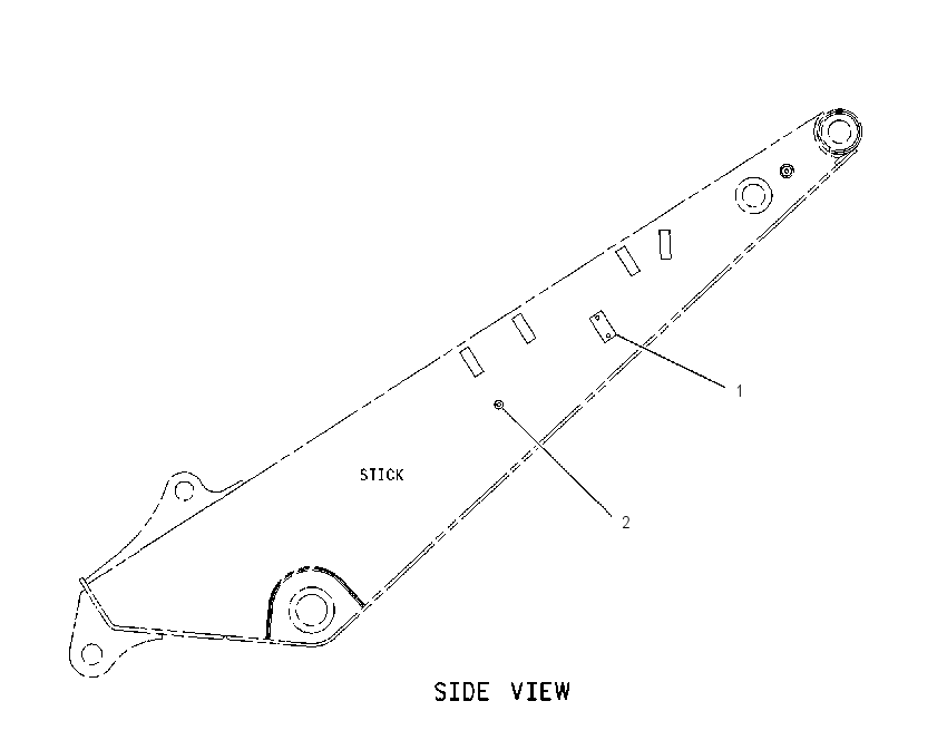 MOUNTING GP-IMPLEMENT LINES 1223528 CAT