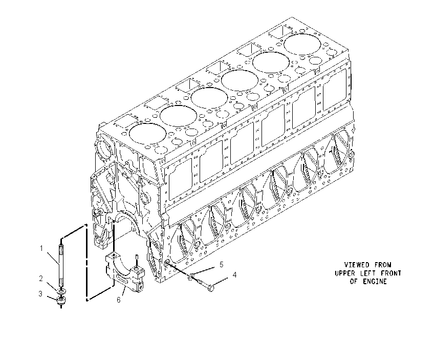 Блок цилиндров в сборе 1459315 CAT