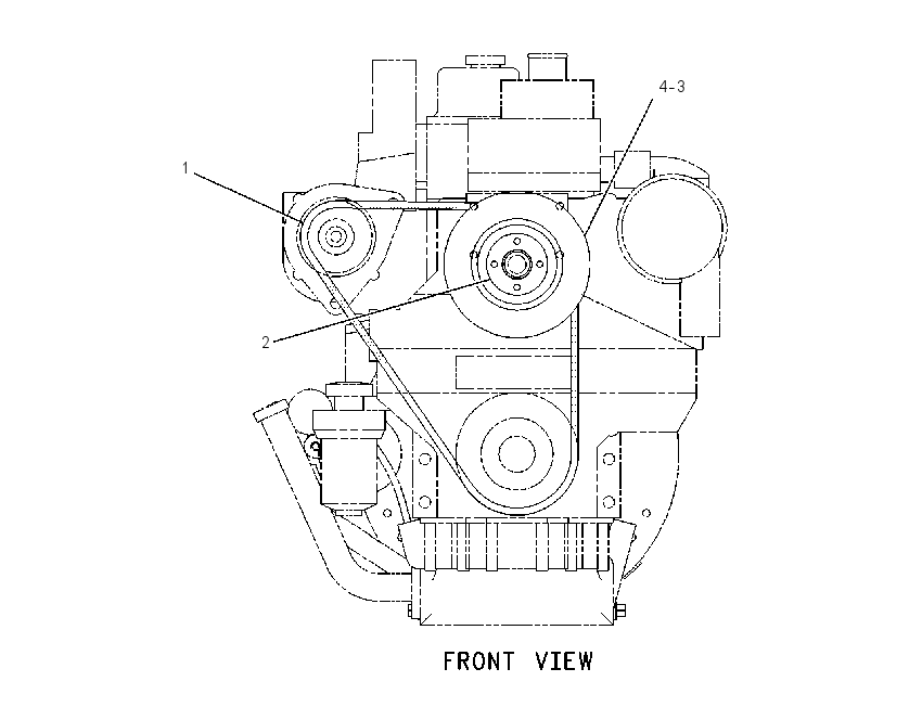 PULLEY GP-FAN & ALT DRIVE 1352838 CAT