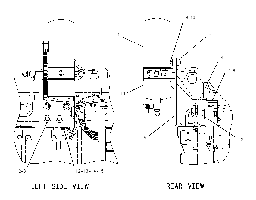 SEPARATOR GP-FUEL FLTR & WATER 1346699 CAT