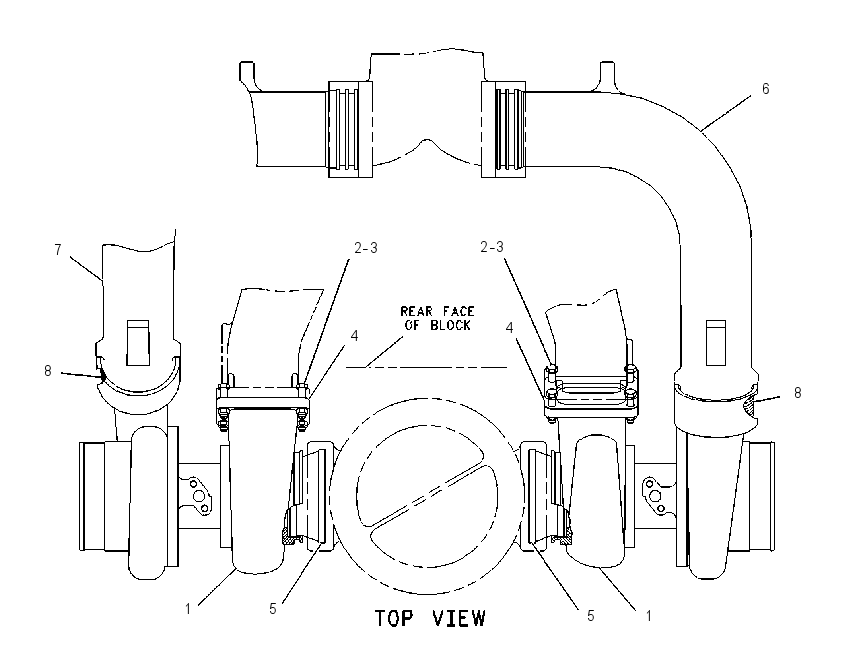 TURBOCHARGER AR 1189493 CAT