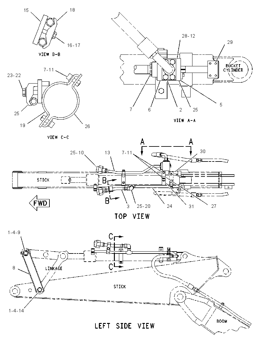 ACTUATOR GP-CLAMSHELL 1186713 CAT