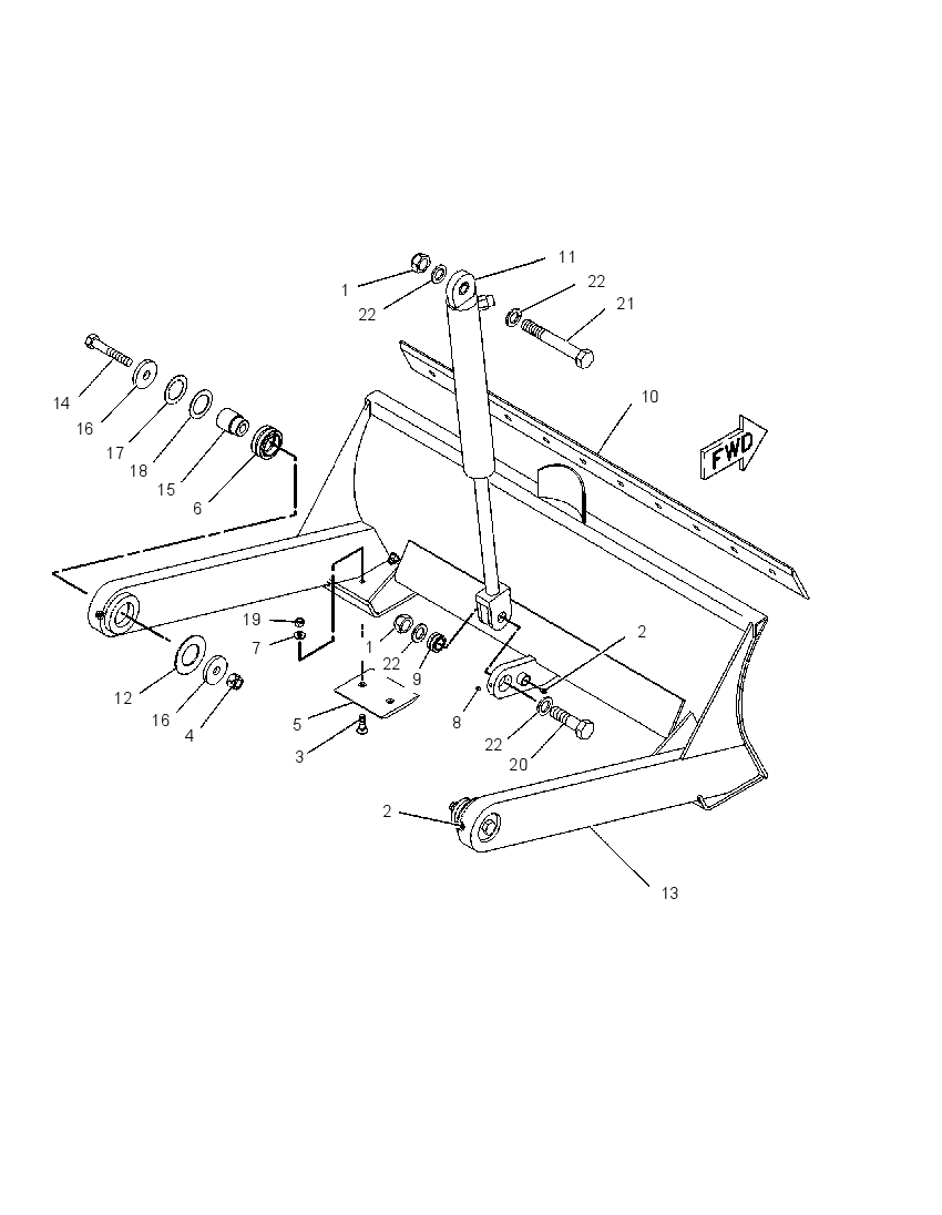 BLADE GP-LEVELING 1084089 CAT