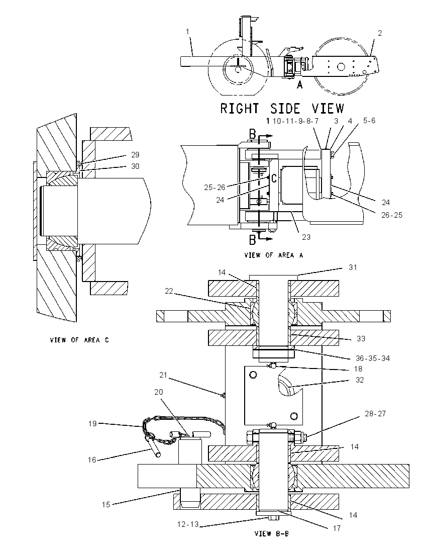 FRAME GP-MAIN 1426934 CAT
