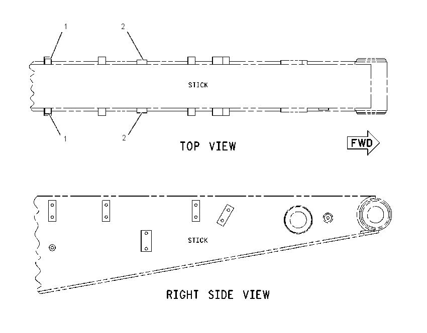 MOUNTING GP-IMPLEMENT LINES 1223529 CAT