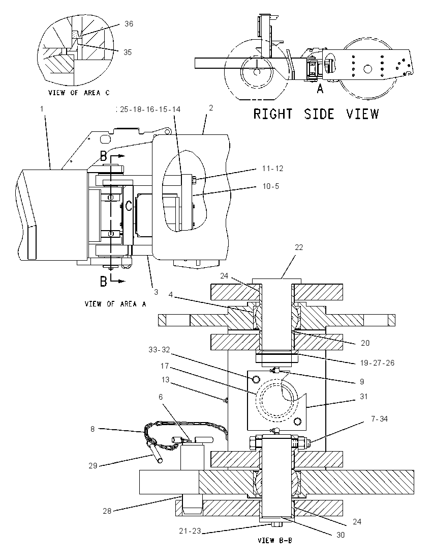 FRAME GP-MAIN 1426939 CAT