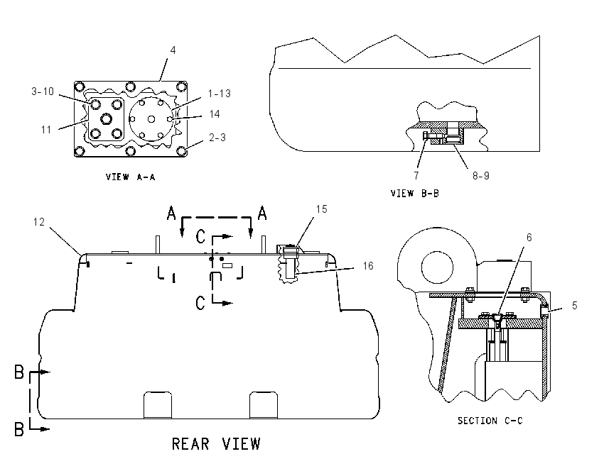 COUNTERWEIGHT GP-FUEL 1414014 CAT