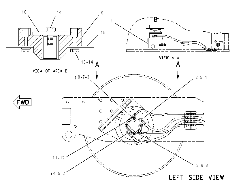 MOTOR & MTG GP-VIBRATORY 1376521 CAT