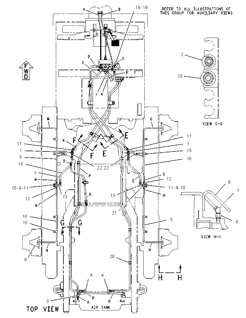 Управление рабочим тормозом 8W4741 CAT