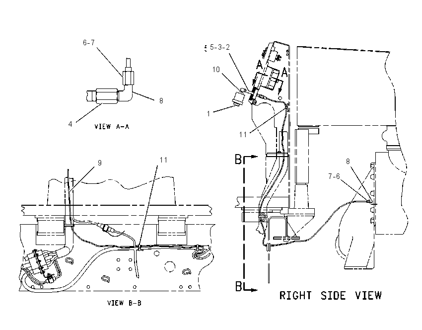 Индикатор засорённости воздушного фильтра 1Z0852 CAT