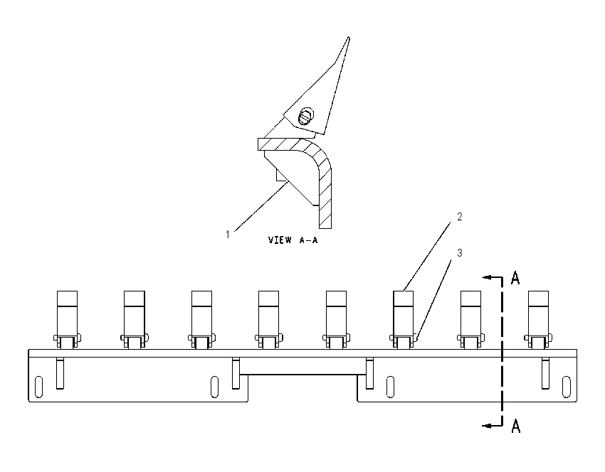 SCRAPER GP-PADDED DRUM 1386123 CAT