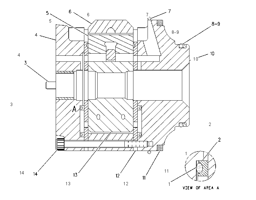 CARTRIDGE GP-VANE PUMP 1295106 CAT
