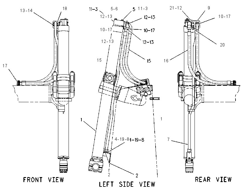 CYLINDER & LINES GP 1286974 CAT