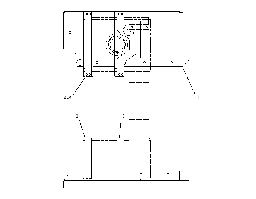 MOUNTING GP-WASHER TANK 1457422 CAT