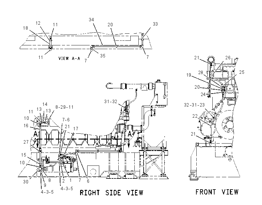 LINES GP-JACKET WATER HEATER 1392901 CAT