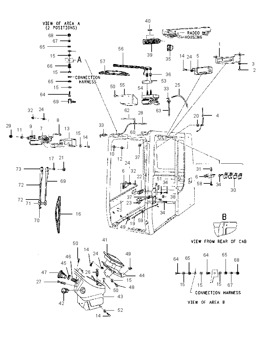 WIPER & MONITOR GP-WINDOW 1454803 CAT