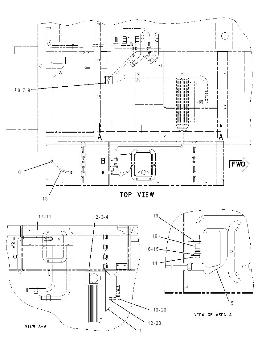 REEL GP-WASHDOWN HOSE 1370197 CAT