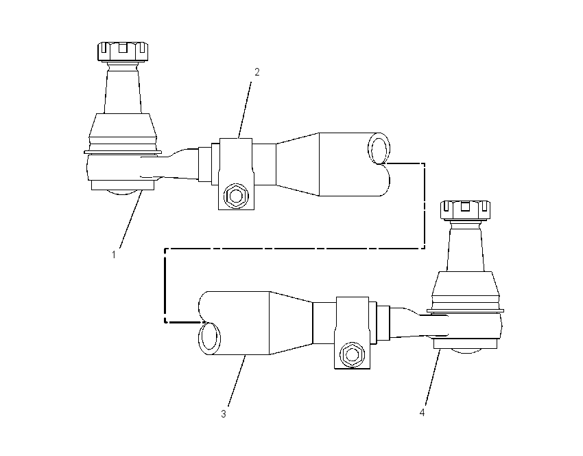 Тяга рулевая 8D2818 CAT