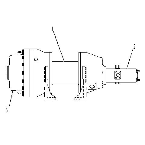 WINCH GP-HOOK 1283332 CAT