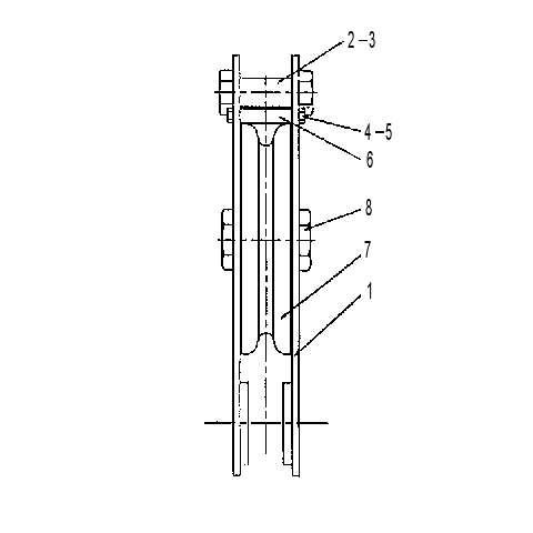 BLOCK GP-BOOM SHEAVE 1088848 CAT