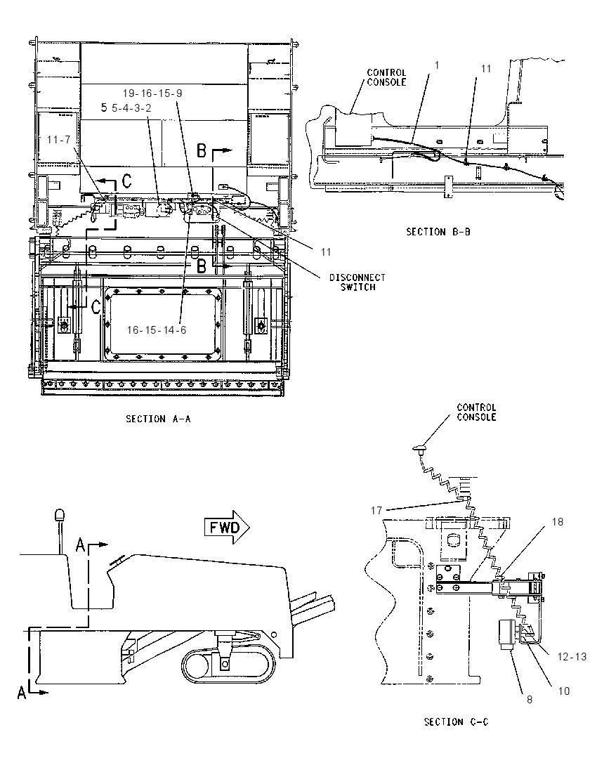 WIRING GP-CENTER 1022232 CAT