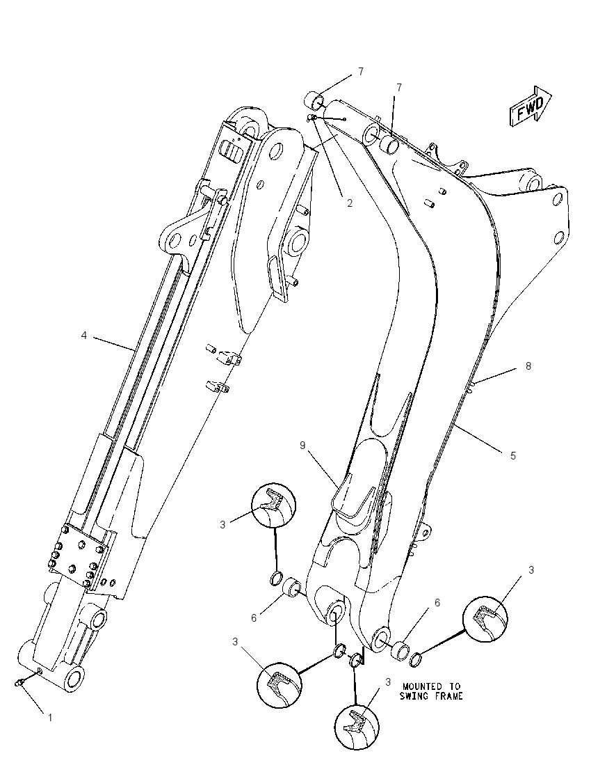 BACKHOE GP-EXTENDABLE STICK 1122618 CAT