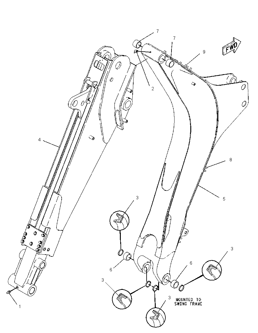 BACKHOE GP-EXTENDABLE STICK 1122617 CAT