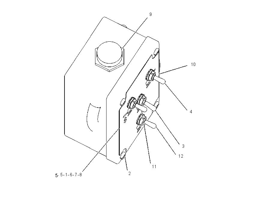 CONTROL GP-MANUAL OVERRIDE 1419624 CAT