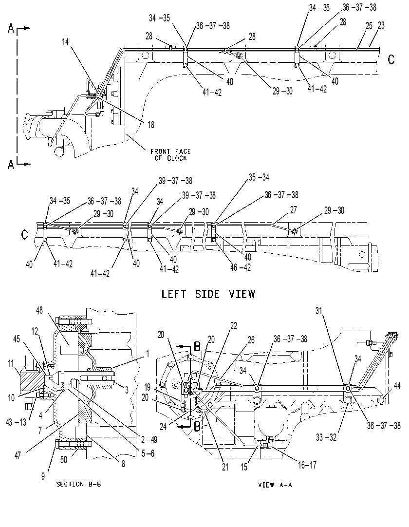 PUMP & LINES GP-VALVE LUBE 1464292 CAT