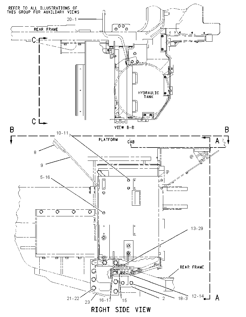 GUARD GP-HYDRAULIC TANK 1421691 CAT