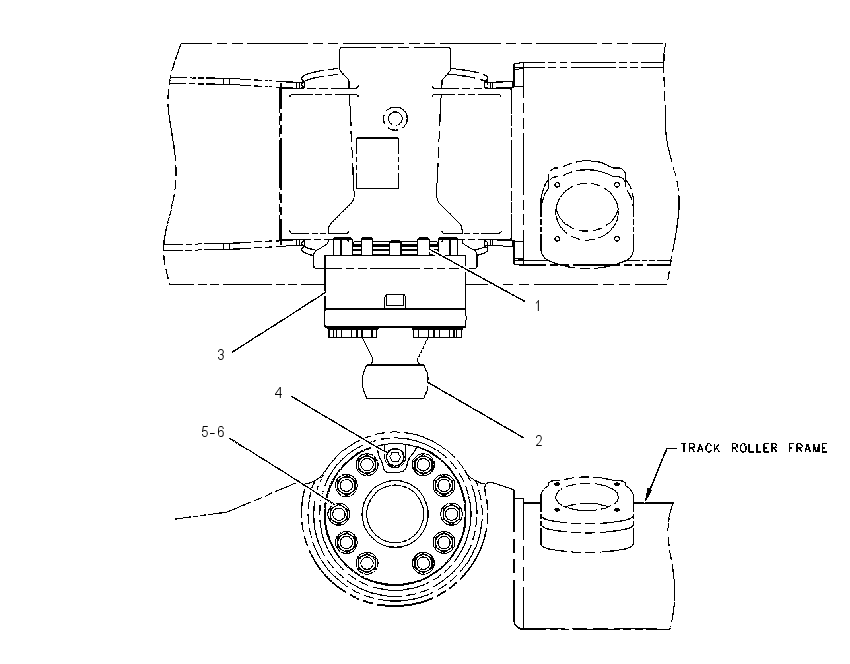 TRUNNION GP-BULLDOZER 1409489 CAT