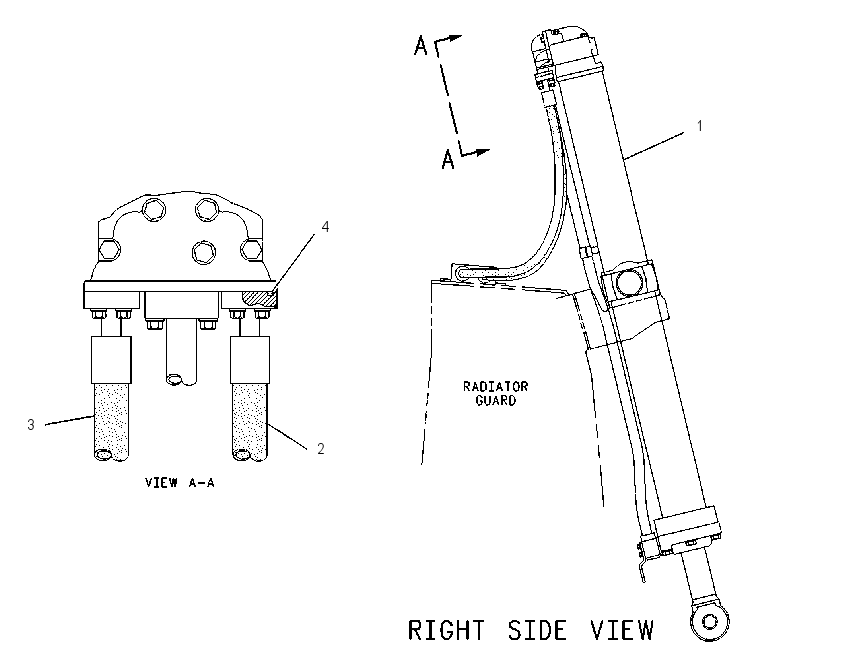 CYLINDER & VALVE GP-LIFT 1435140 CAT