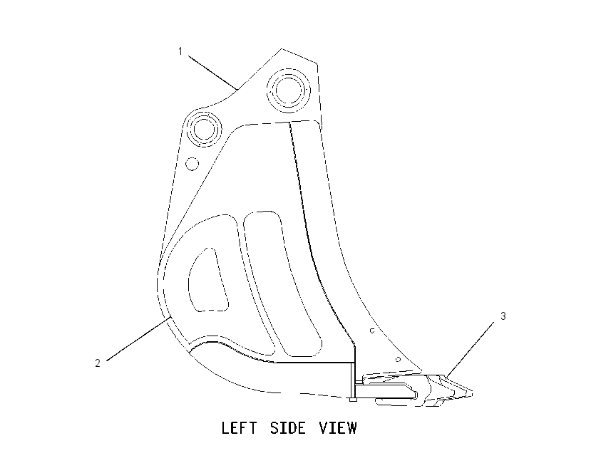 BUCKET AS-MASS EXCAVATOR 1244066 CAT