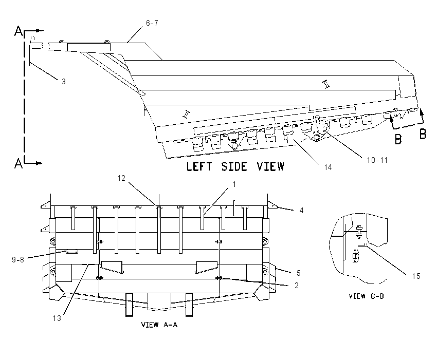 BODY & CANOPY AS-DUAL SLOPE 1365135 CAT