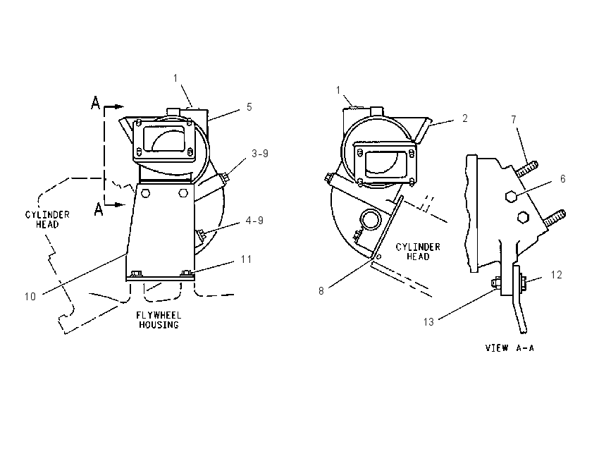 Коллектор выпускной 8N0371 CAT