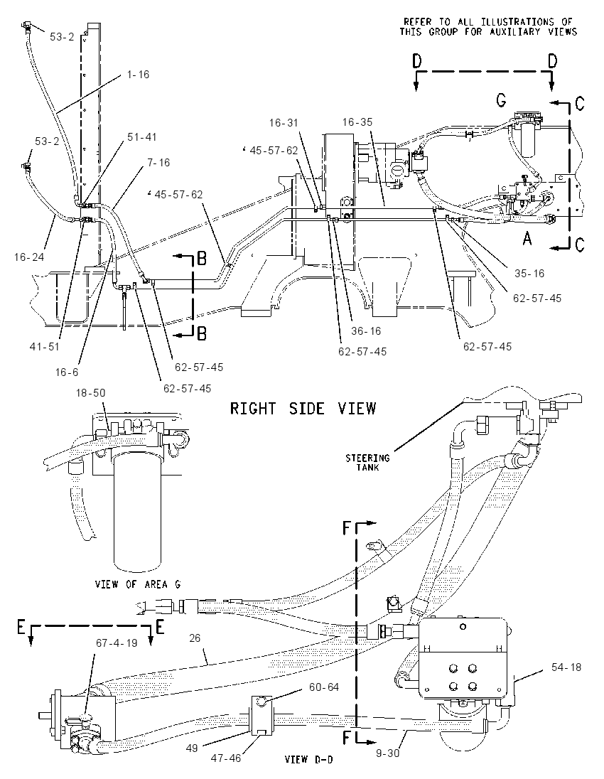 LINES GP-STEERING OIL COOLER 1096873 CAT