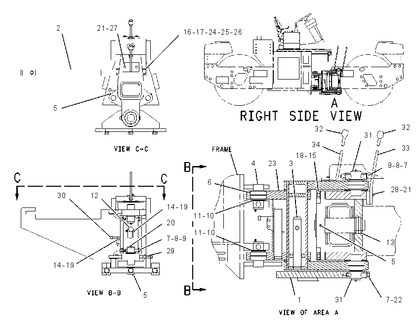 HITCH GP-ARTICULATING & OSC 1370237 CAT