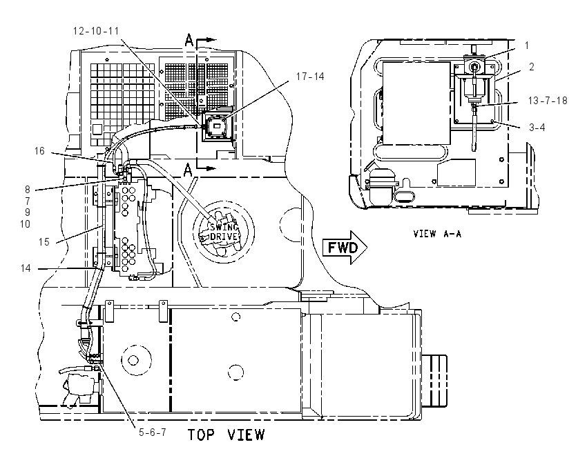 FILTER & LINES GP-HYDRAULIC 1433206 CAT