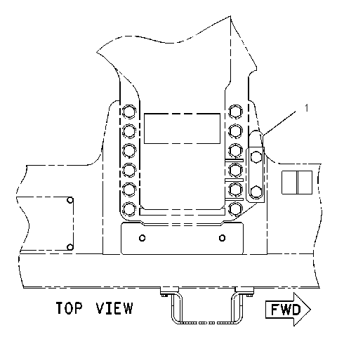 SPACER GP-UNDERCARRIAGE 1132362 CAT