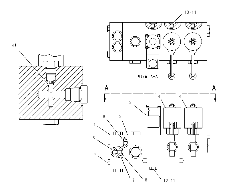 VALVE GP-CONTROL MANIFOLD 1422439 CAT