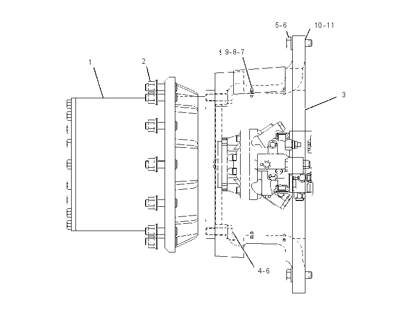 DRIVE GP-REAR 1158345 CAT