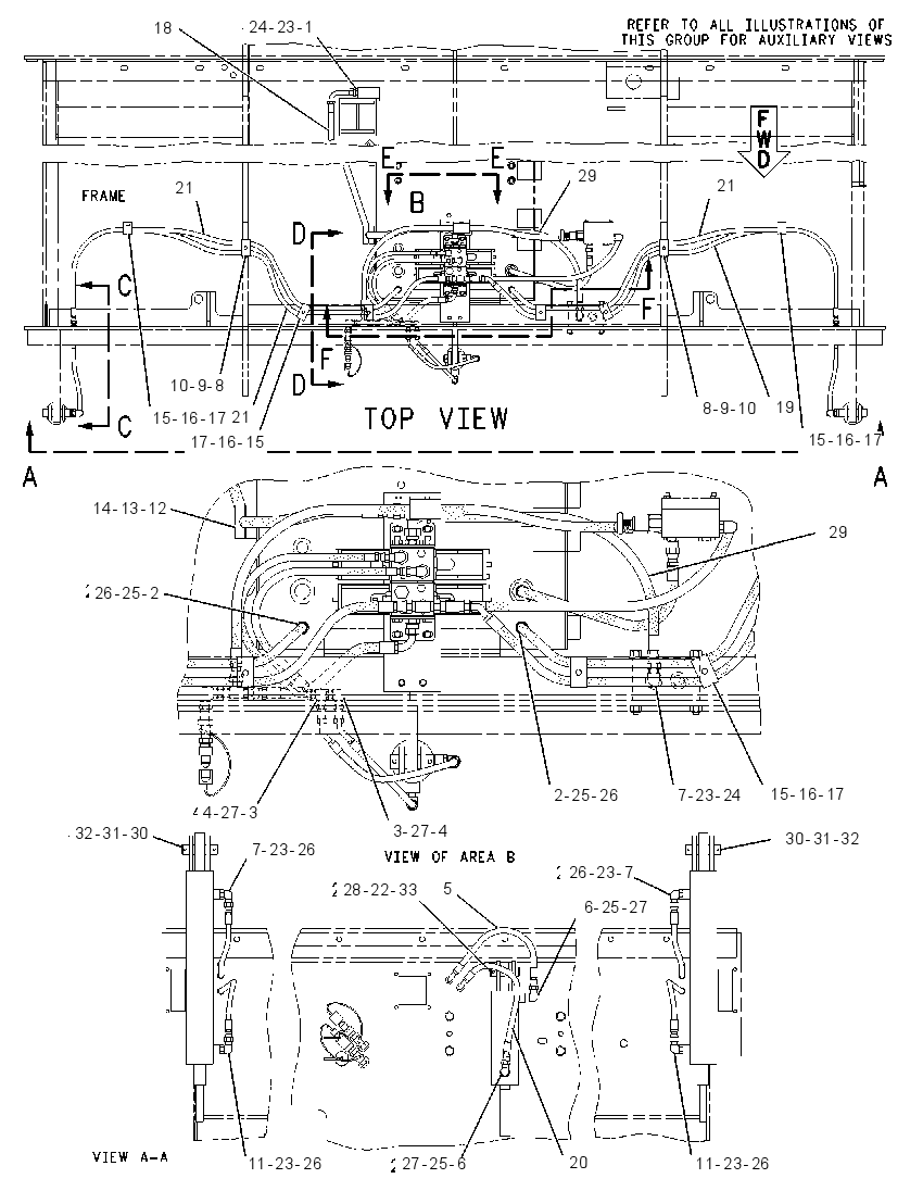 LINES GP-SCREED ELEVATION 1211268 CAT
