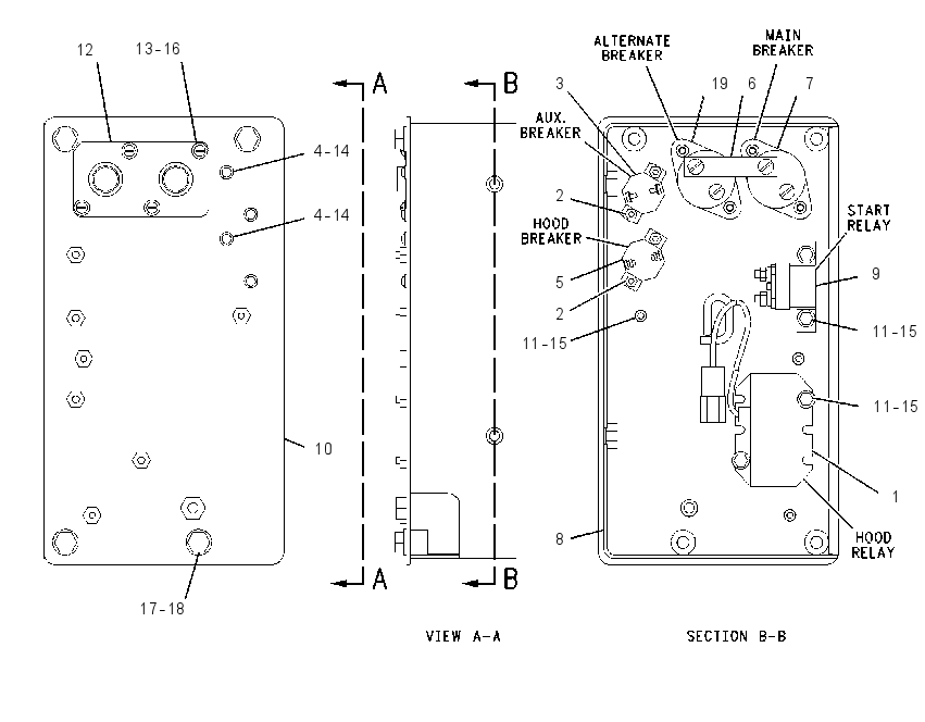 RELAY PANEL WIRING 1376838 CAT