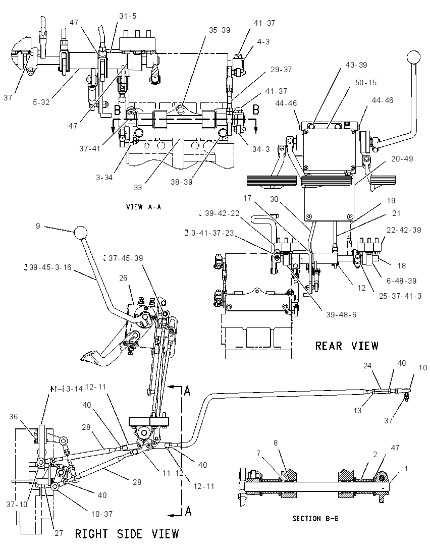CONTROL GP-GOVERNOR & BRAKE 1364991 CAT