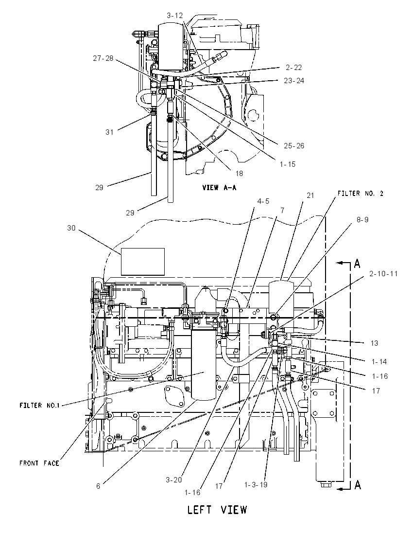 KIT-FUEL FILTER 1442506 CAT