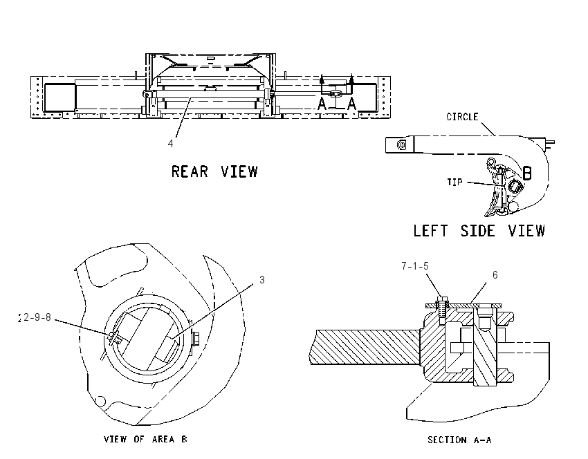 CYLINDER & MTG GP-SIDESHIFT 1408443 CAT