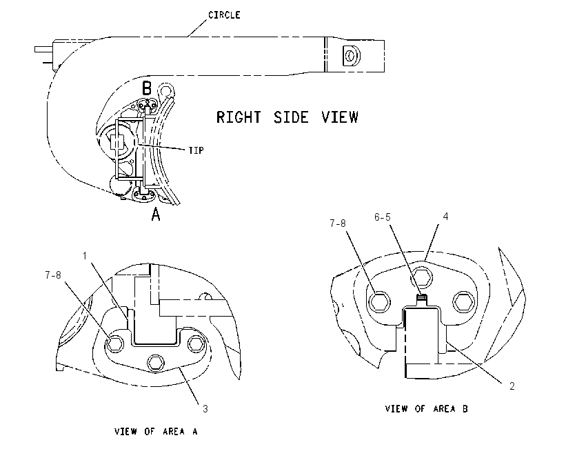 MOUNTING GP-BLADE 1408451 CAT