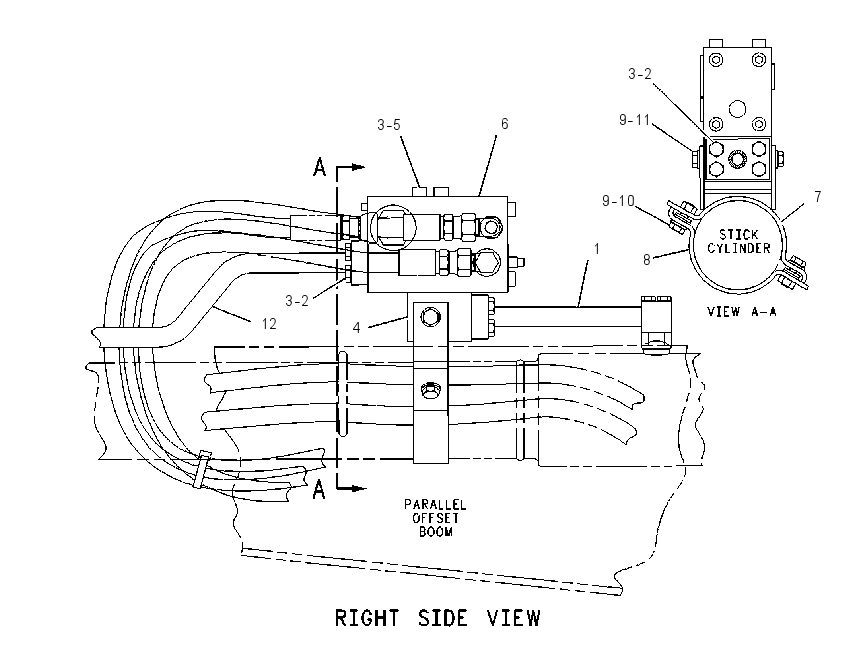 VALVE GP-LOWERING CONTROL 1226572 CAT