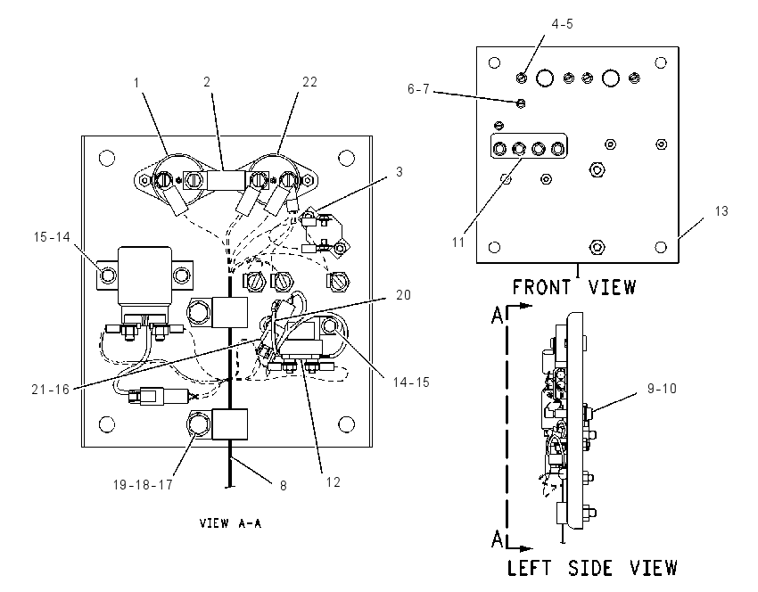 WIRING GP-RELAY PANEL 1180594 CAT
