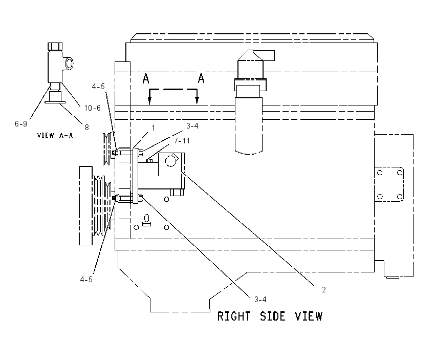 PUMP & MTG GP-BRAKE & HYD FAN 1180925 CAT